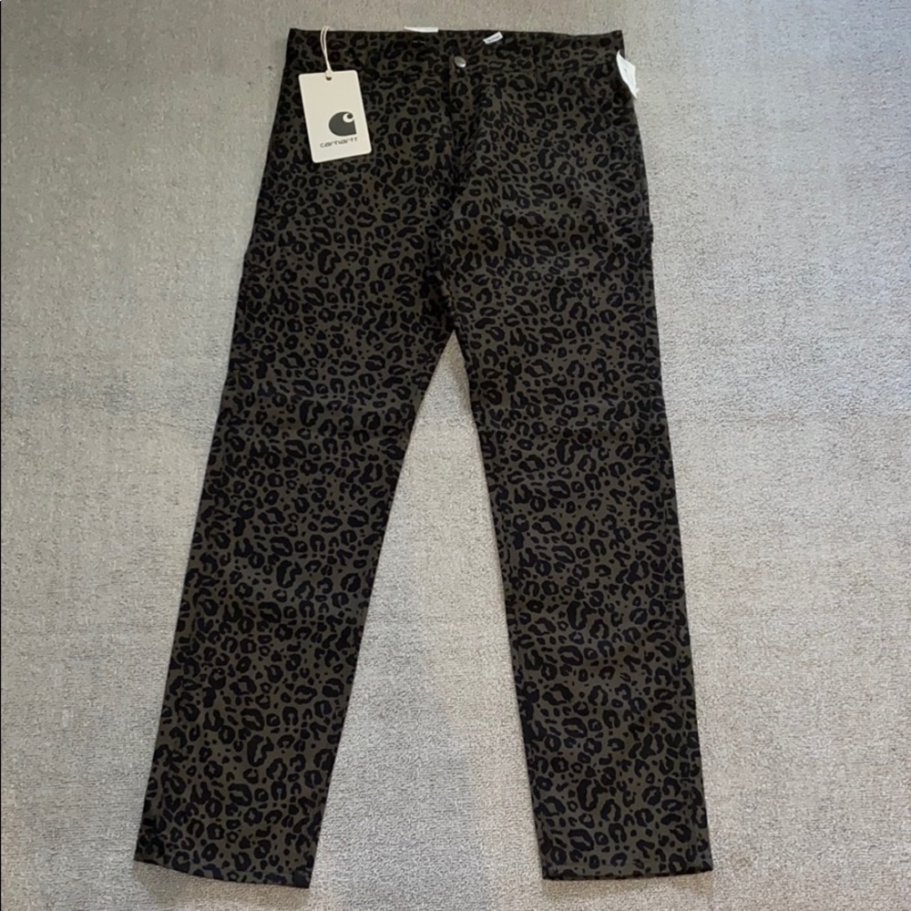 NWT CARHARTT Lincoln Pant Cypress Panther 32